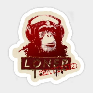 Certified Loner Sticker